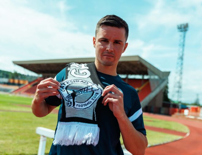 Callum Johnson joins Gateshead FC