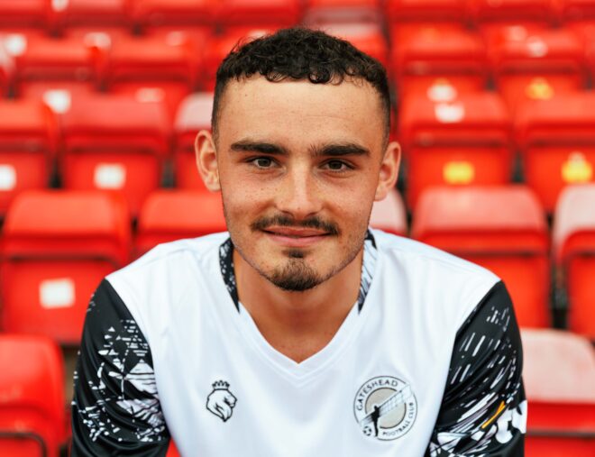 Carter Milmore signs professional contract with Gateshead FC