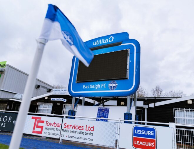 Eastleigh fixture re-arranged