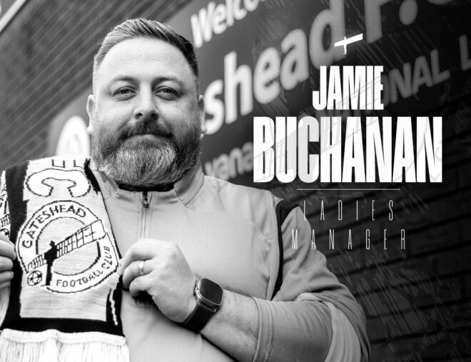 Jamie Buchanan appointed as Gateshead FC Ladies manager