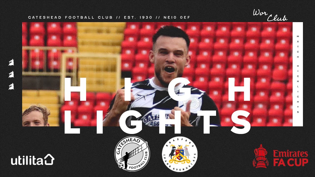 HIGHLIGHTS | Gateshead 6-2 Bradford (Park Avenue)