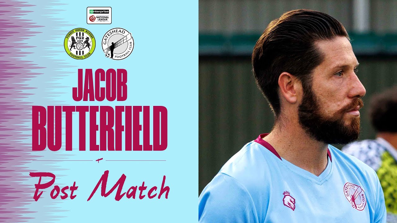 💬 “Didn’t take our chances” | Jacob Butterfield post-Forest Green (A) | POST-MATCH