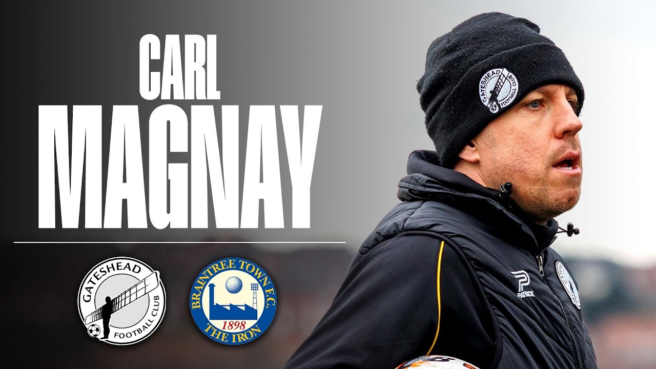 💬 “The least I want is maximum effort” | Carl Magnay pre-Braintree Town (H) | INTERVIEW