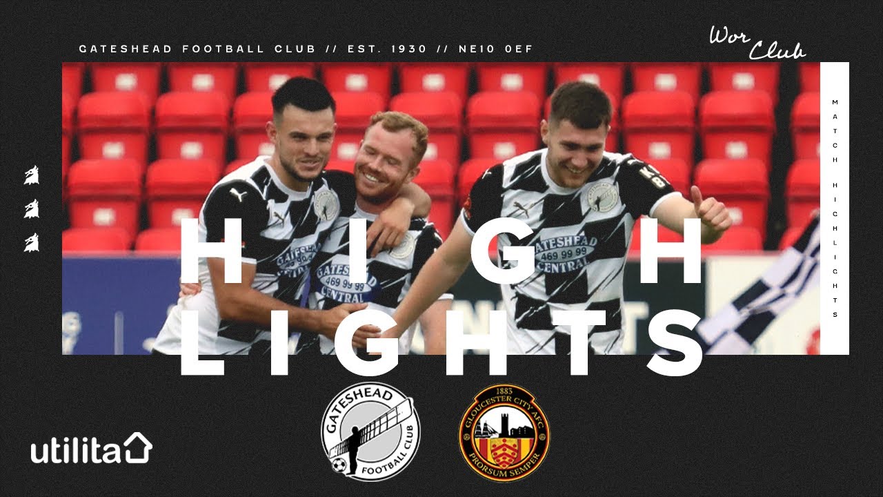 HIGHLIGHTS | Gateshead 3-0 Gloucester City