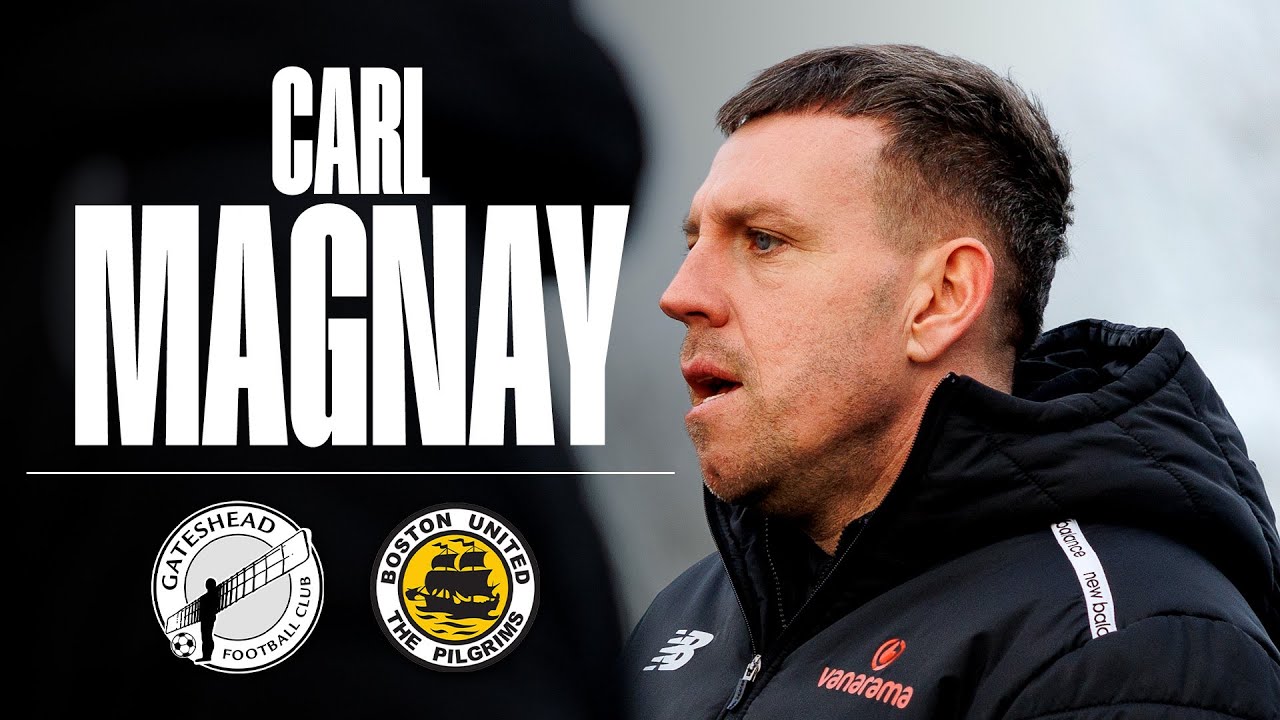 💬 “There were some harsh words” | Carl Magnay on Boston United (H) defeat | POST-MATCH