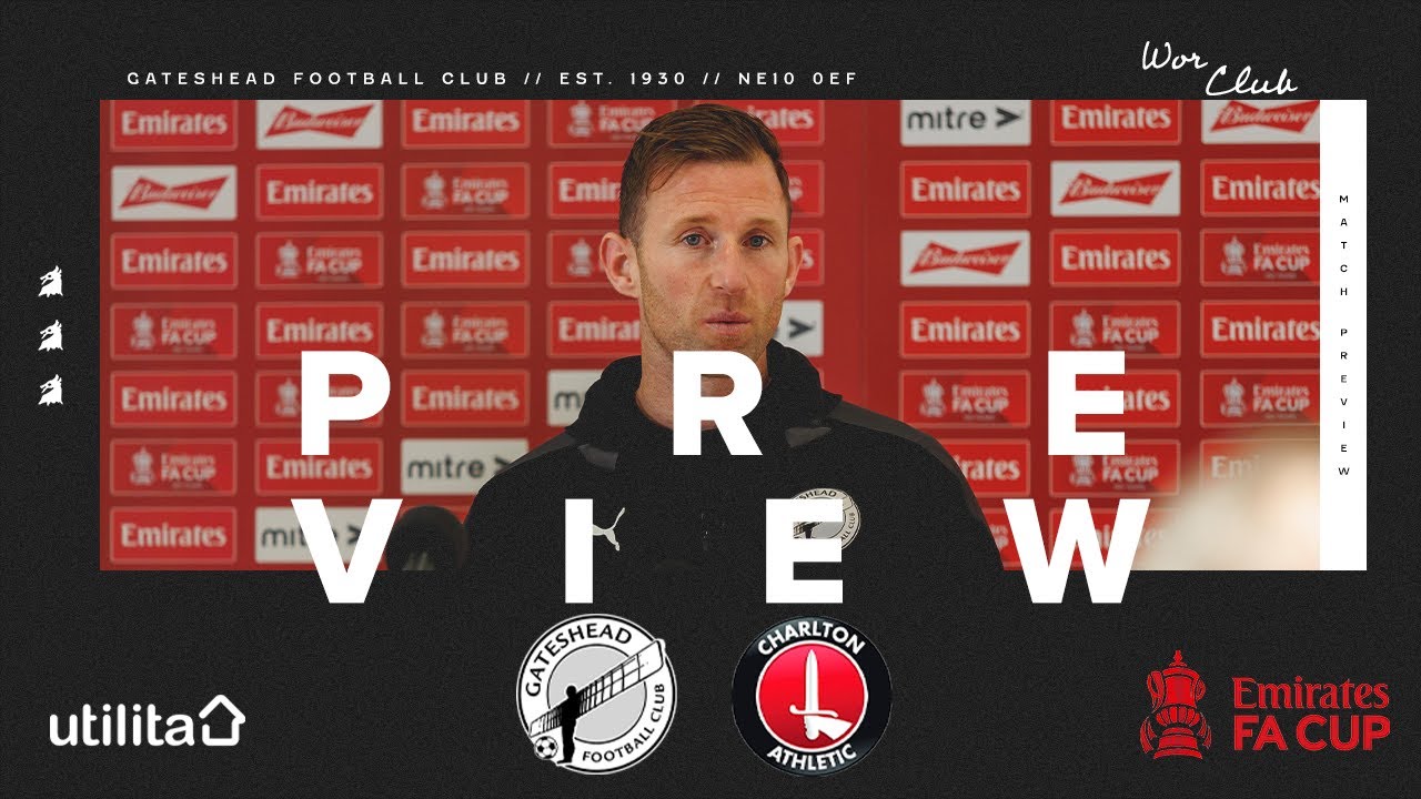 FA CUP PRESS CONFERENCE | Charlton Athletic
