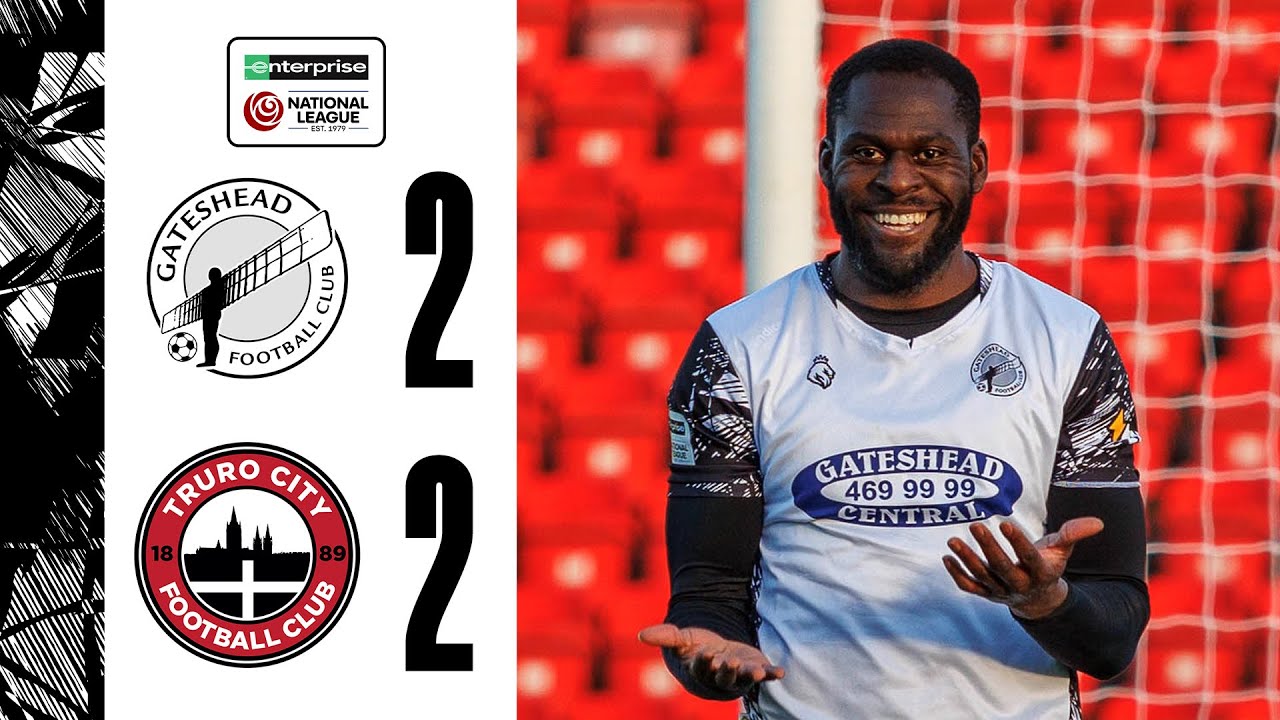 Adom & Nouble score to earn point in two-goal comeback 👊 | Gateshead 2-2 Truro City | HIGHLIGHTS