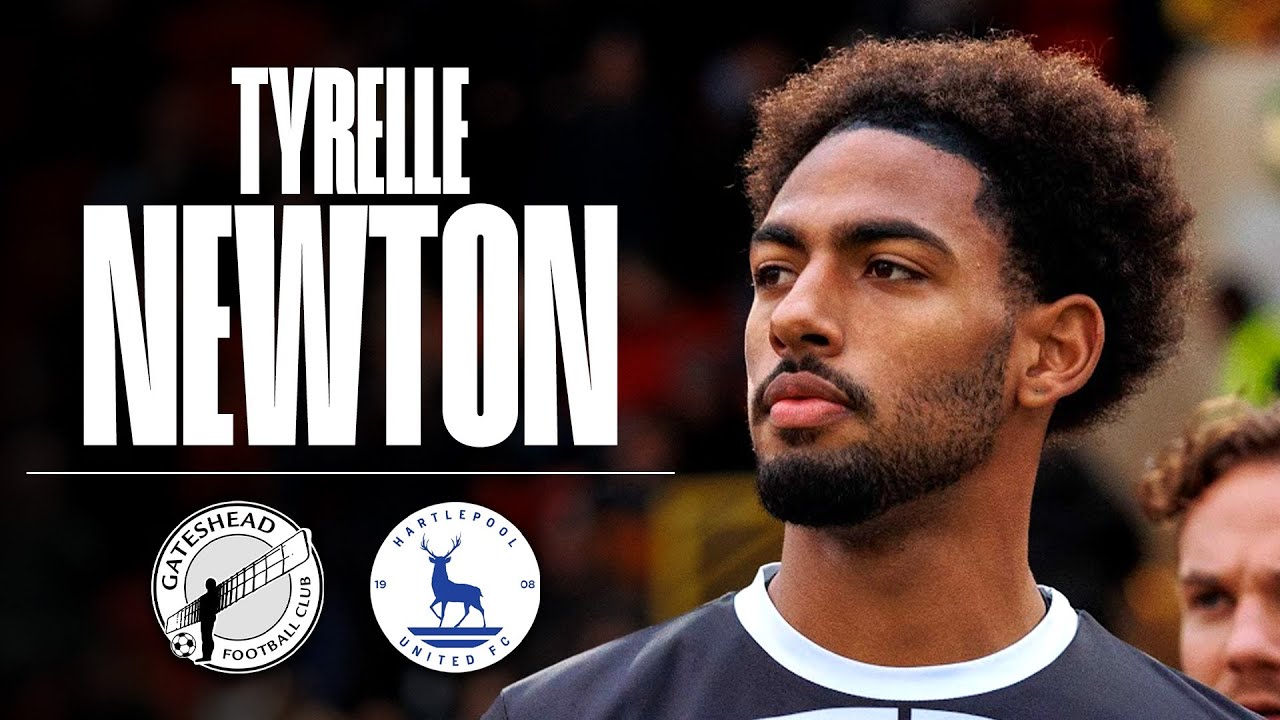💬 “I’m proud of the boys” | Tyrelle Newton post Hartlepool Utd (H) | POST-MATCH