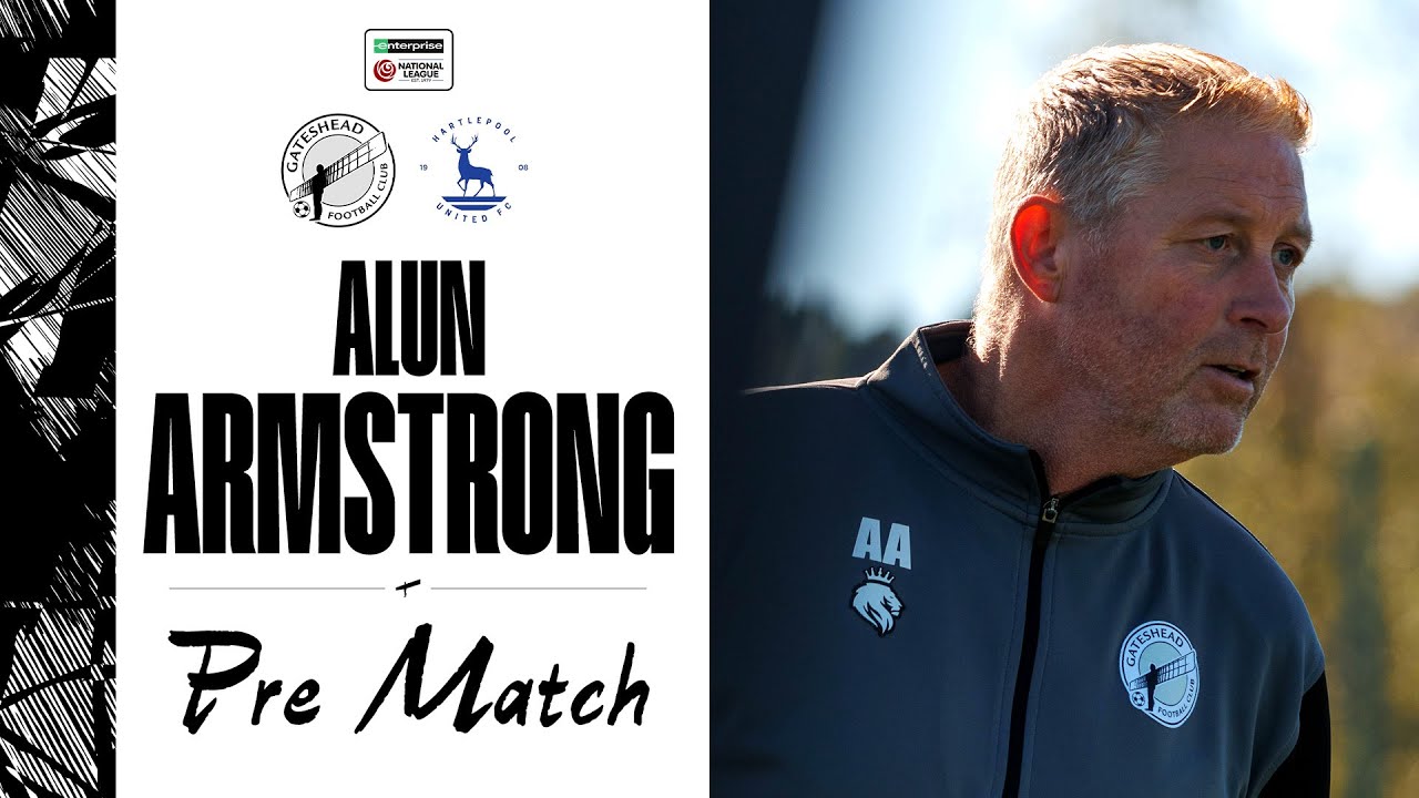 💬 “We’ve got to put things right” | Alun Armstrong pre-Hartlepool Utd (H) | PRE-MATCH