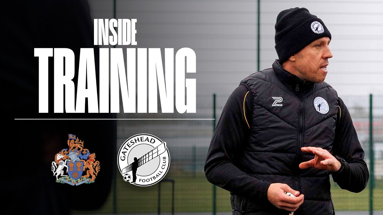 Carl Magnay takes charge pre-Altrincham (A) 🫡🏁 | INSIDE TRAINING
