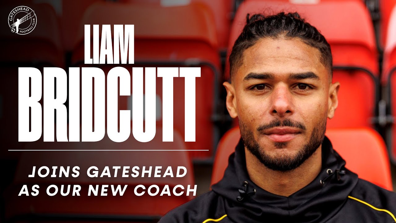 💬 “Excited for what’s to come!” | Liam Bridcutt joins Gateshead as coach | INTERVIEW