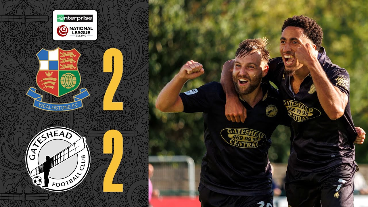 Kain Adom scores two as Heed draw at Wealdstone ✌️ | Wealdstone 2-2 Gateshead | HIGHLIGHTS