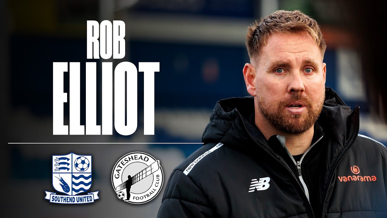 💬 “I want the lads to embrace it” | Rob Elliot pre-Southend United (A) | INTERVIEW