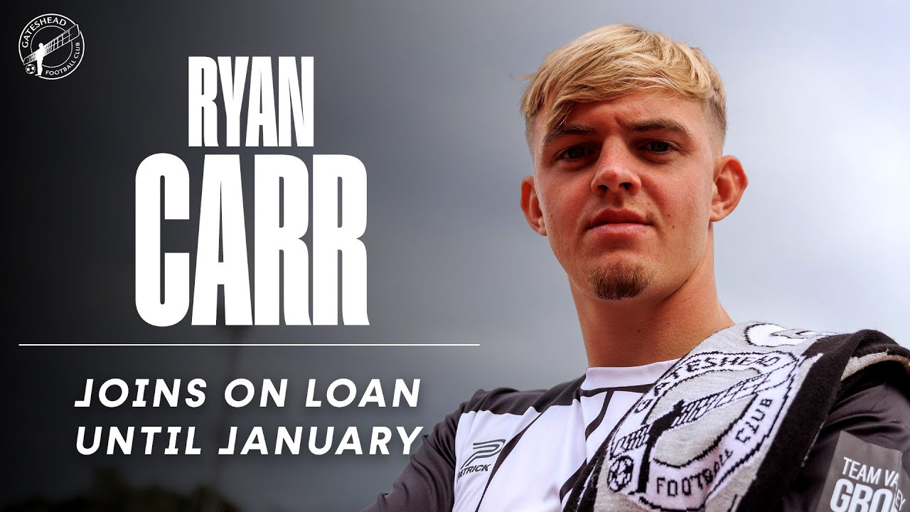 💬 “It’s something I want to be part of” | Ryan Carr joins Gateshead on loan from Ipswich | INTERVIEW