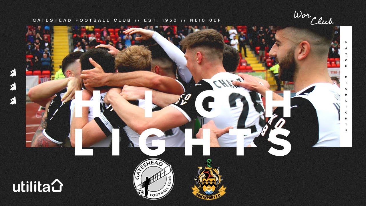 HUGE win moves Gateshead close to National League North title | Gateshead 3-1 Southport | HIGHLIGHTS