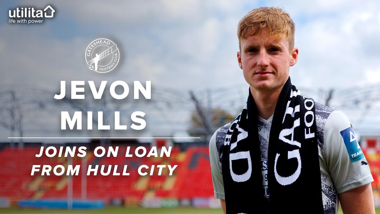 “It’s a great club for me to learn” | Jevon Mills joins Gateshead on loan | INTERVIEW