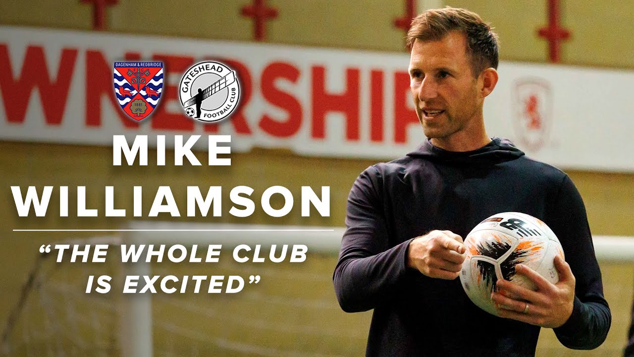 “The whole club is excited” | Mike Williamson on Dagenham & Redbridge opener | UTILITA PREVIEW