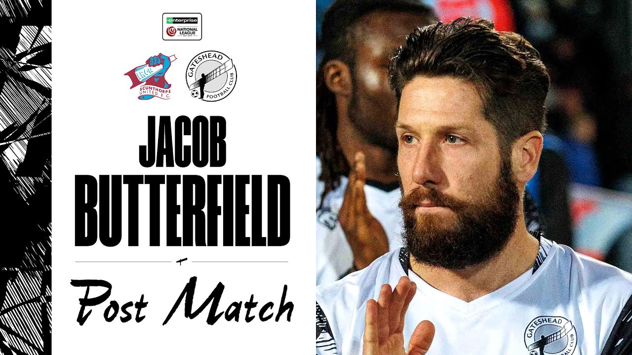 💬 “Tried to give it everything” | Jacob Butterfield post-Scunthorpe Utd (A) | POST-MATCH
