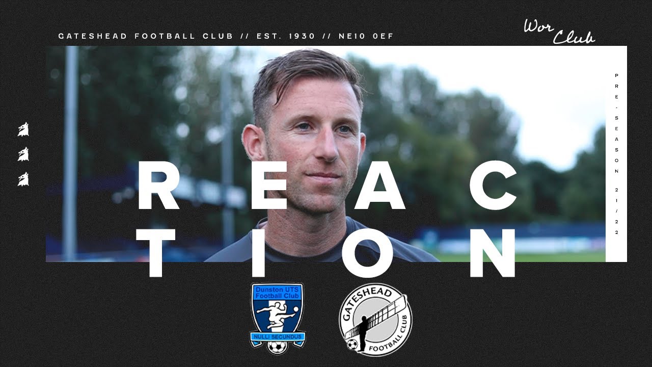“The young lads deserve a lot of credit” | Mike Williamson on Dunston win | Interview