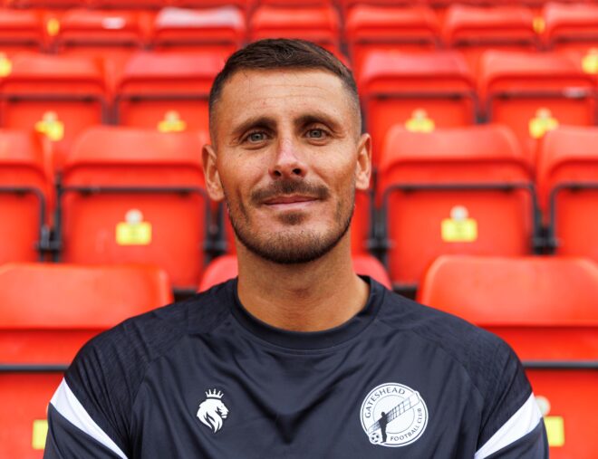 Pete Jameson joins Gateshead FC as player-coach