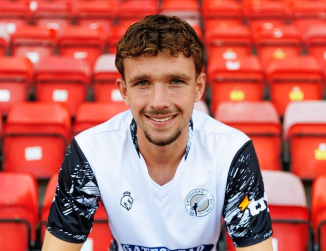 Will Flint joins Gateshead FC on season-long loan